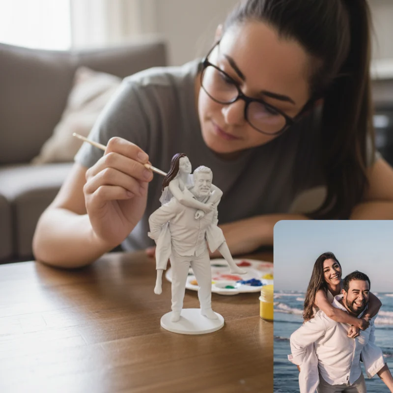 Figurine personnalisée Saint-Valentin