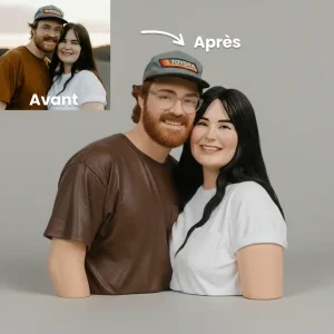 Figurine personnalisée à partir d'une photo