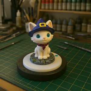 Chat sorcière débutant