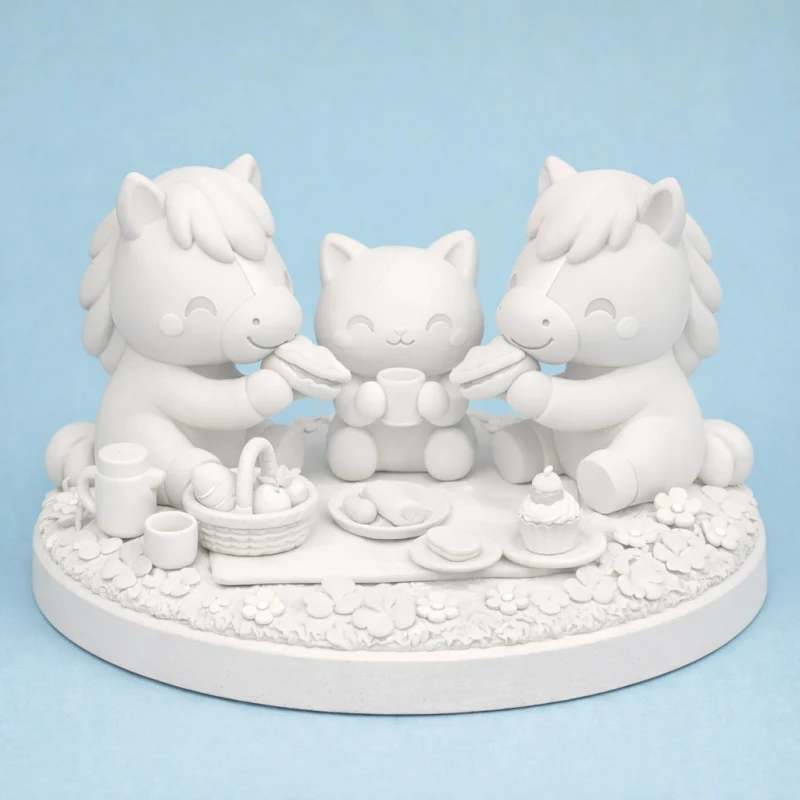 Goûter Champêtre - Figurine Cosy