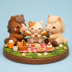 Goûter Champêtre - Figurine Cosy