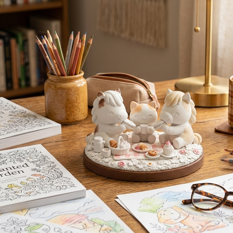 Goûter Champêtre - Figurine Cosy