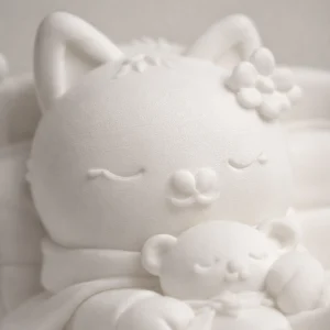 Chat sous la couette - Figurine Cosy