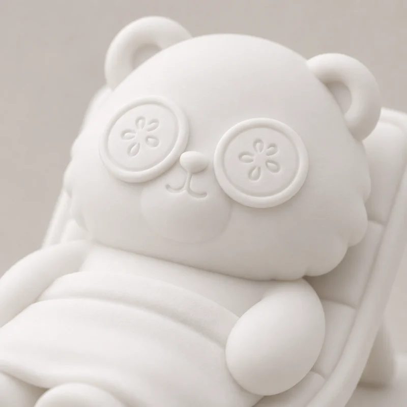 Détente au spa - Figurine Cosy