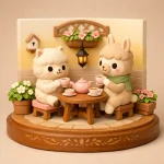 Pause Thé - Figurine Cosy