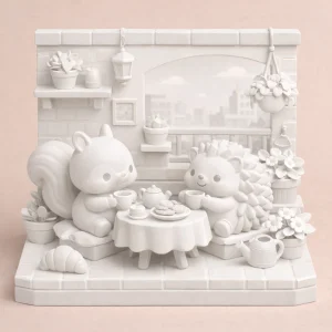 Brunch Entre Amis - Figurine Cosy
