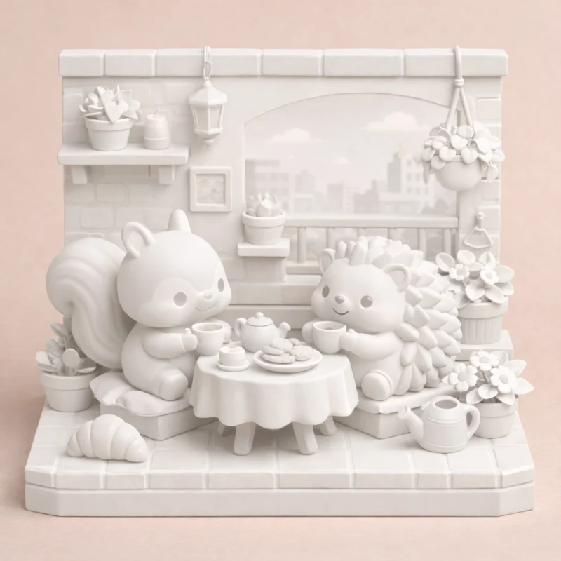 Brunch Entre Amis - Figurine Cosy