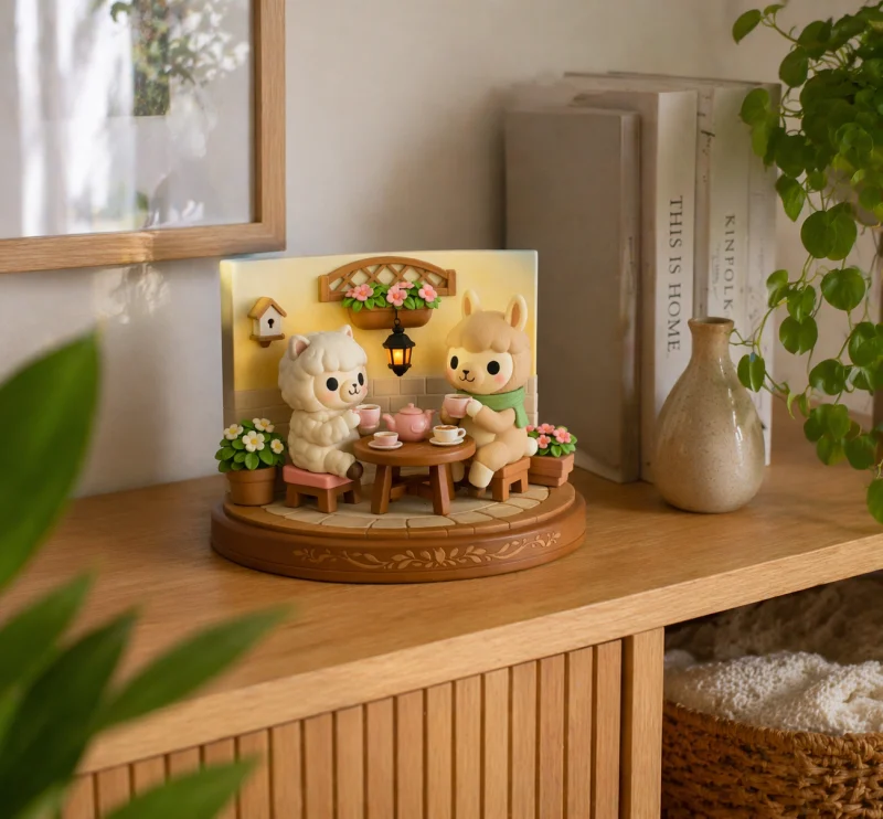 Pause Thé - Figurine Cosy