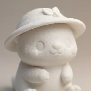 Loutres au Jardin Zen – Figurine Cosy