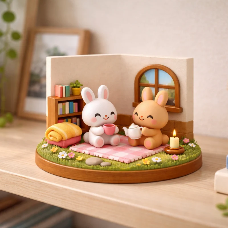 Douce Pause - Figurine Cosy