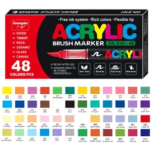 Pack de 48 feutres acryliques