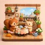 Brunch Entre Amis - Figurine Cosy