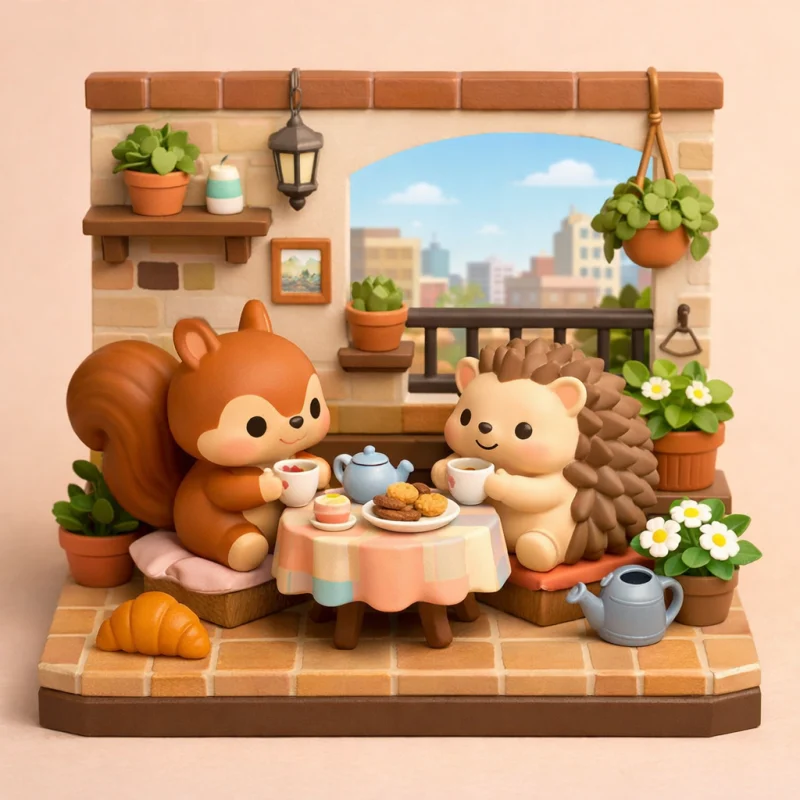 Brunch Entre Amis - Figurine Cosy