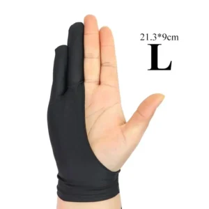 L Gants antisalissure 2 doigts pour peinture & feutres