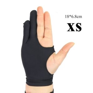 XS-shaped Gants antisalissure 2 doigts pour peinture & feutres